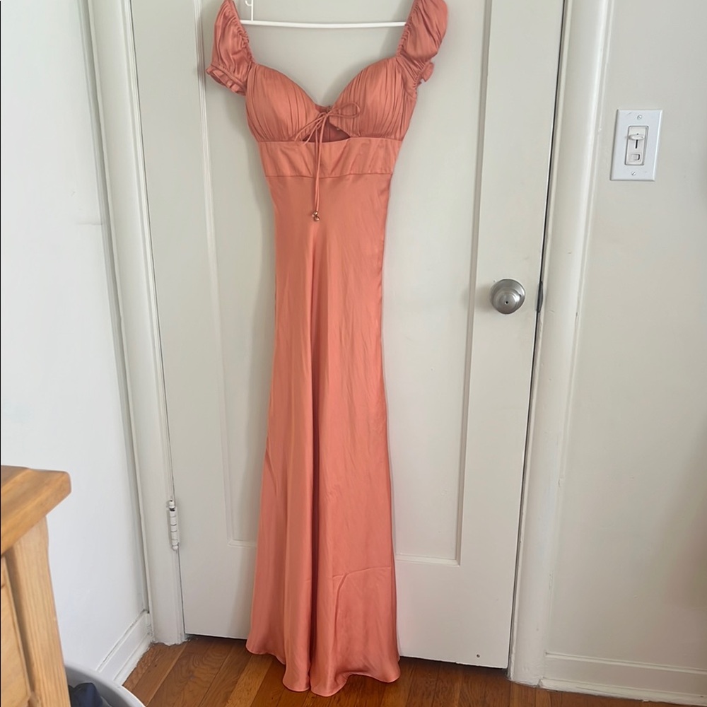 Sage and Paige Jasmine Midi in Orange